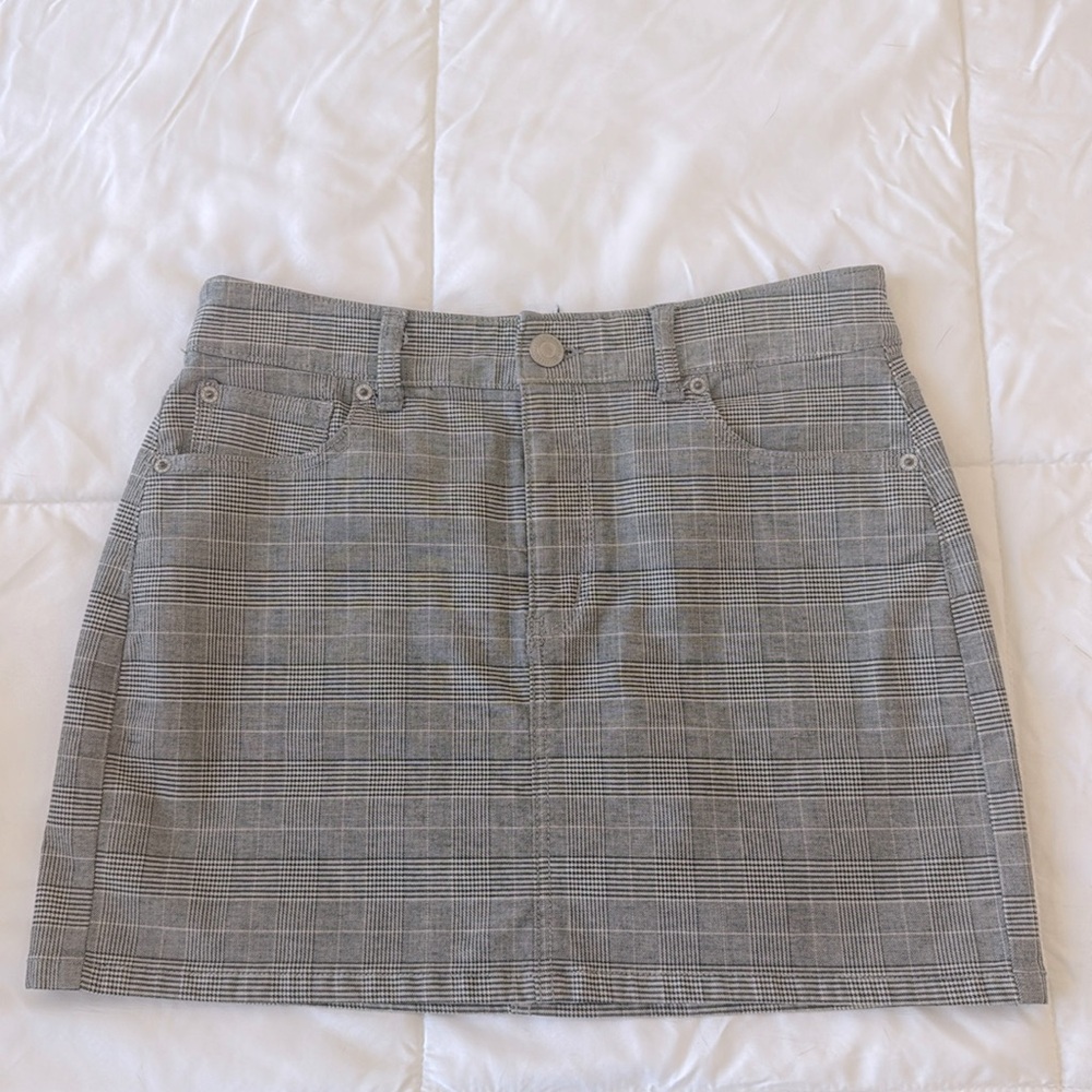 American Eagle plaid academia mini skirt size 6